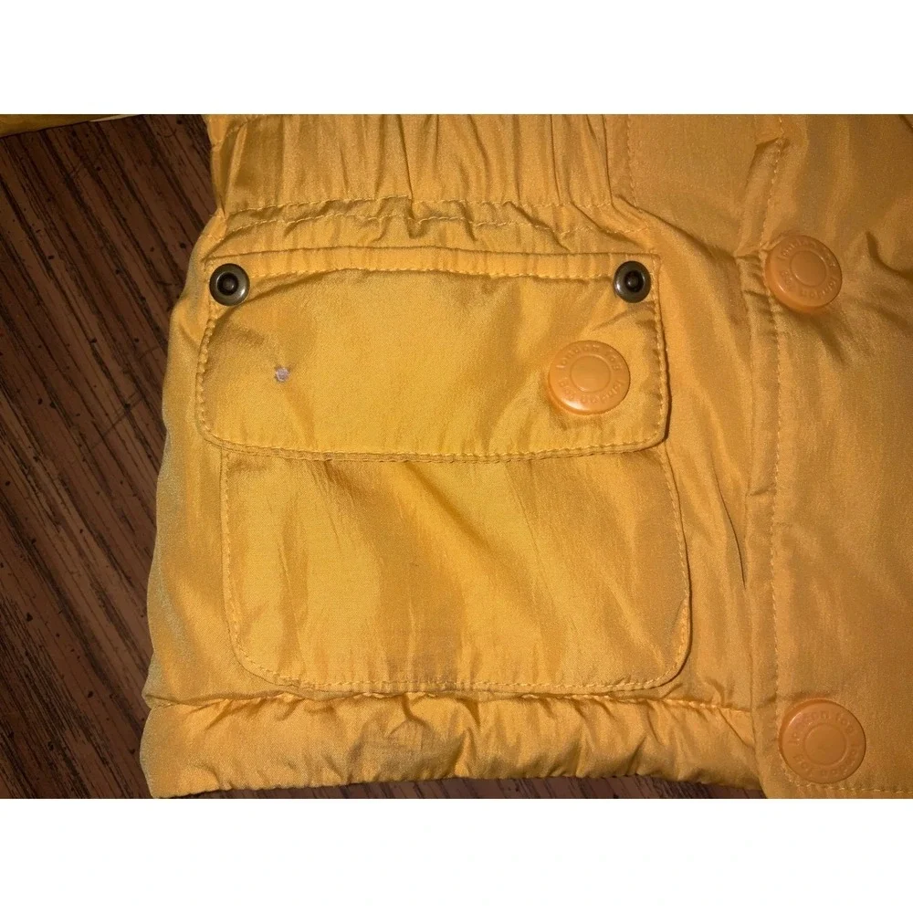 London Fog Infant‎ Baby Boy Yellow Blue Puffer Winter Coat Jacket 12 Months